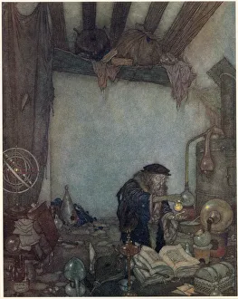 Andersen Prints: The Wind's Tale - Edmund Dulac