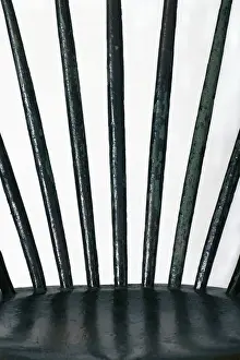 Windsor armchair, detail