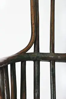 Windsor armchair, detail