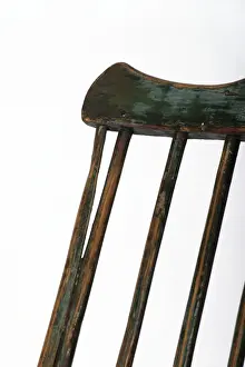 Windsor armchair, detail