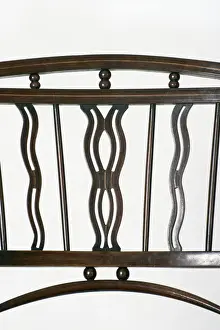 Windsor armchair, detail