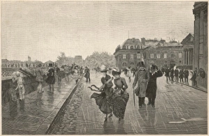 Gauche Gallery: Windy Day on the Quais