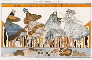 Blows Prints: Windy Weather 1918