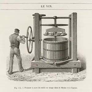 Turn Prints: Wine Press, 1870S