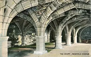 Crypt Prints: Winfield Manor, South Wingfield, Derbyshire
