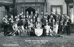 Brass Collection: Wingates Temperance Prize Brass Band, Westhoughton, Lancashi