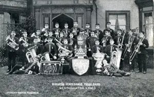 Prize Prints: Wingates Temperance Prize Brass Band, Westhoughton, Lancashi