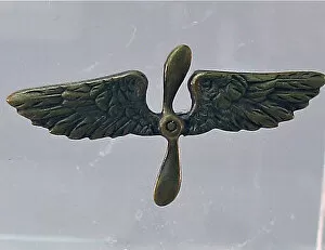 Images Dated 31st January 2012: Winged Royal Flying Corps Sweetheart brooch