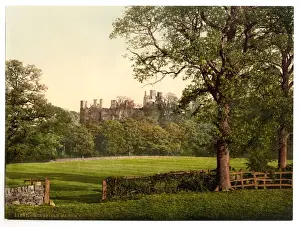 Wingfield Prints: Wingfield Manor, I. Derbyshire, England