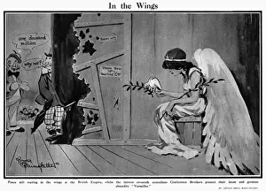 Pastiche Prints: In the Wings by Bruce Bairnsfather