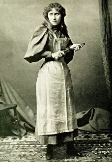 Duck Gallery: Winifred Fraser as Hedvig in The Wild Duck by Ibsen