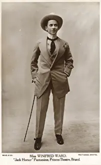 Ward Prints: Winifred Ward music hall male impersonator 1880-1975
