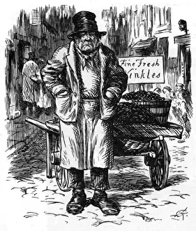 Winkle Prints: Winkle seller, 1869