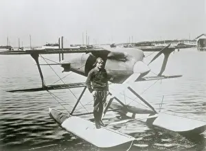 Pontoon Prints: Winner of Schneider Trophy Race, Baltimore, USA