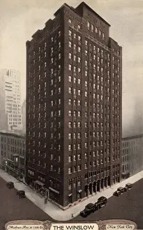 Skyscrapers Prints: The Winslow Hotel New York City, USA