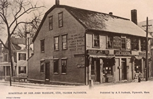 Provincial Gallery: Winslow house, Plymouth, Massachusetts, USA
