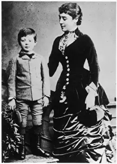 Winston Churchill & Aunt