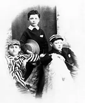 Strange Prints: Winston Churchill as a boy