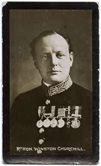 Admiralty Gallery: Winston Churchill, British politician