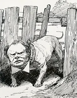 Winston Churchill - Cartoon