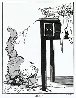 Artificial Prints: Winston Churchill the Chancellor of the Exchequer at the time