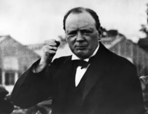 Images Dated 13th June 2011: Winston Churchill at Chelmsford, Essex