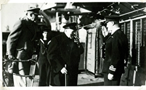 Images Dated 12th July 2016: Winston Churchill and General Smuts, WW2