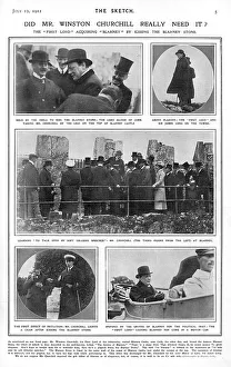 Trip Collection: Winston Churchill kissing the Blarney Stone