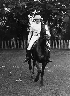 Pony Prints: Winston Churchill playing polo