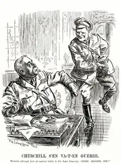 Winston Churchill - Punch Cartoon