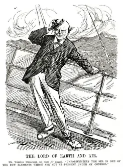 Winston Churchill - Punch Cartoon