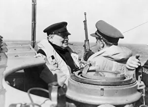 Alan Gallery: Winston Churchill and Sir Alan Brooke