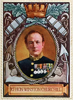 Winston Churchill Gallery: Winston Churchill / Stamp