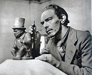Philpot Prints: Winston Churchill toby jug