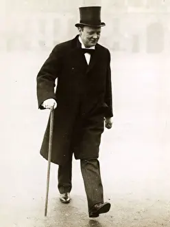Mutiny Prints: Winston Churchill visits Prime Minister - Curragh incident