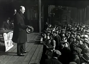 Waltham Prints: Winston Churchill at Waltham Abbey by-election 1924
