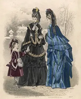 Polonaise Prints: Winter Fashions 1871
