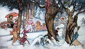 Winter Frolic by Arthur Rackham