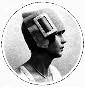 Winter headwear fashion, 1927