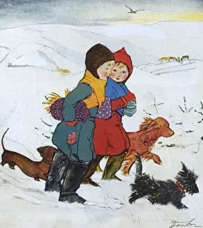 Muriel Prints: Winter Morning by Muriel Dawson