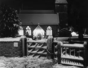 Braintree Prints: Winter Night Service