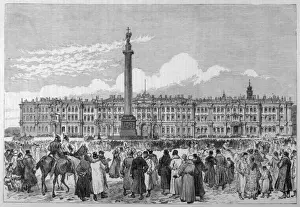 Petersburg Prints: Winter Palace, St Petersburg, Russia