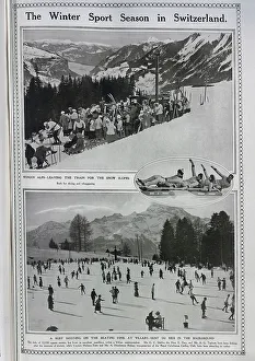 Winter season in Switzerland