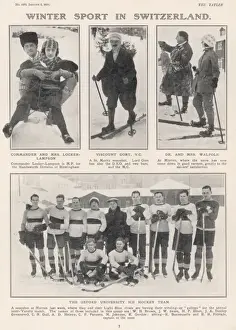 Walpole Prints: Winter Sport in Switzerland