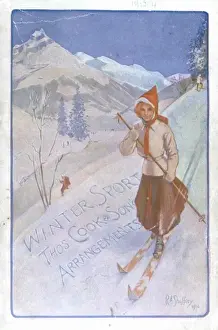Arrangements Prints: Winter Sport, Thomas Cook & Sons Arrangements