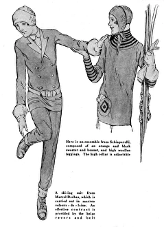 Advertisment Gallery: Winter sports outfit by Elsa Schiaparelli