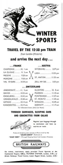 Continent Gallery: Winter Sports - travel to Europe with British Railways