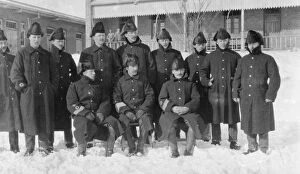 Images Dated 27th October 2011: WINTER UNIFORMS circa 1911