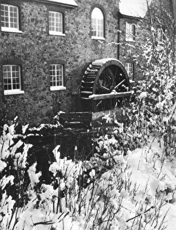 Images Dated 3rd June 2011: Winter Watermill