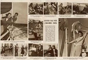 Virginia Collection: A Winters Tale - on board the motor ship Venus